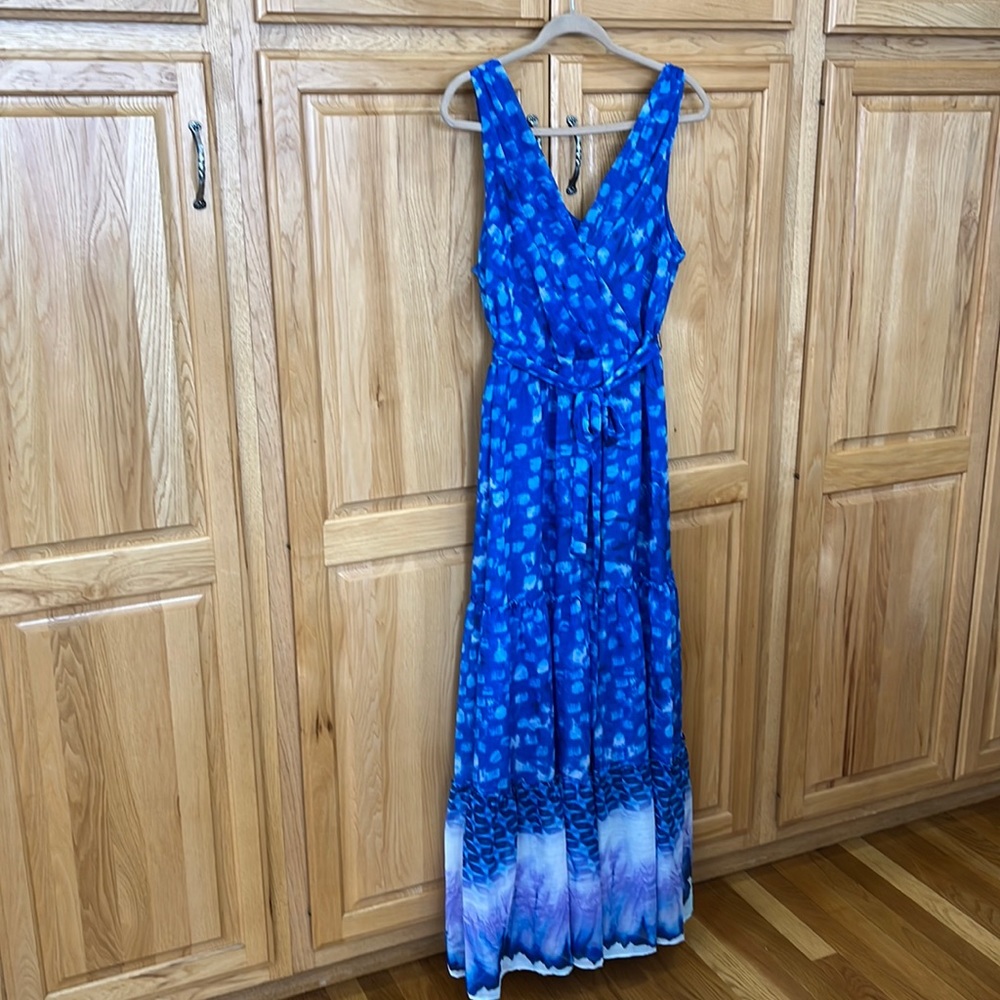 DKNY long summer dress size 16